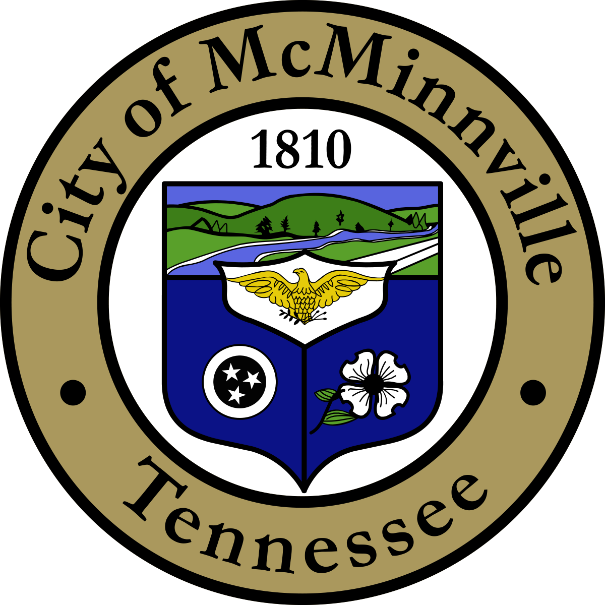 City of McMinnville, TN logo